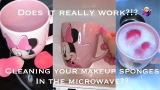 Hey beauties, welcome back to my channel! i have been seeing this
makeup sponge cleaning hack going around like crazy and wanted give it
a try myself. e...