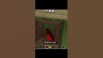 How To Make Door Bell In Minecraft #Shorts | proXshub