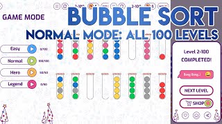 Bubble Sort ALL 100 Levels Normal Mode [2-1 to 2-100] screenshot 2