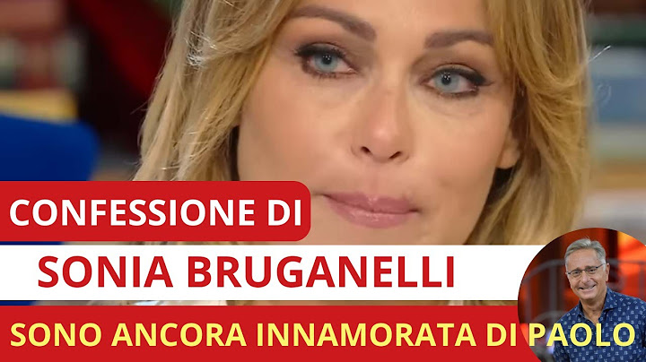 🌎 SONIA BRUGANELLI GELOSA DI PAOLO BONOLIS | INTERVISTA A VERISSIMO