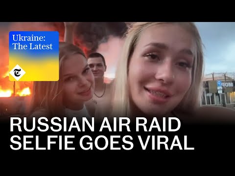 Russian resort city 'ablaze' after Ukrainian air raid | Ukraine: The Latest