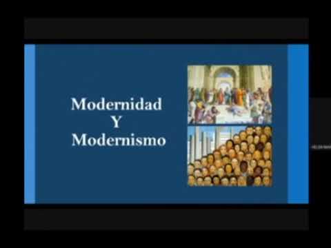 Vídeo: Diferencia Entre Modernidad Y Modernismo
