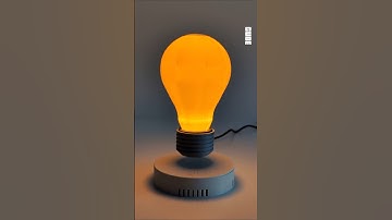 3D Printed Floating Light Bulb