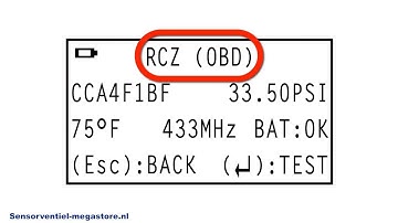 i-Sensor diagnose / sensorventiel-megastore.nl / TPMS / sensorventiel