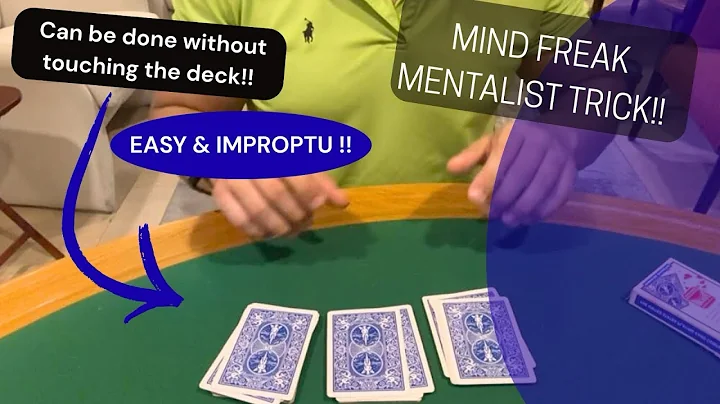 The Easiest Card Trick That Looks Impossible!!(Tutorial)