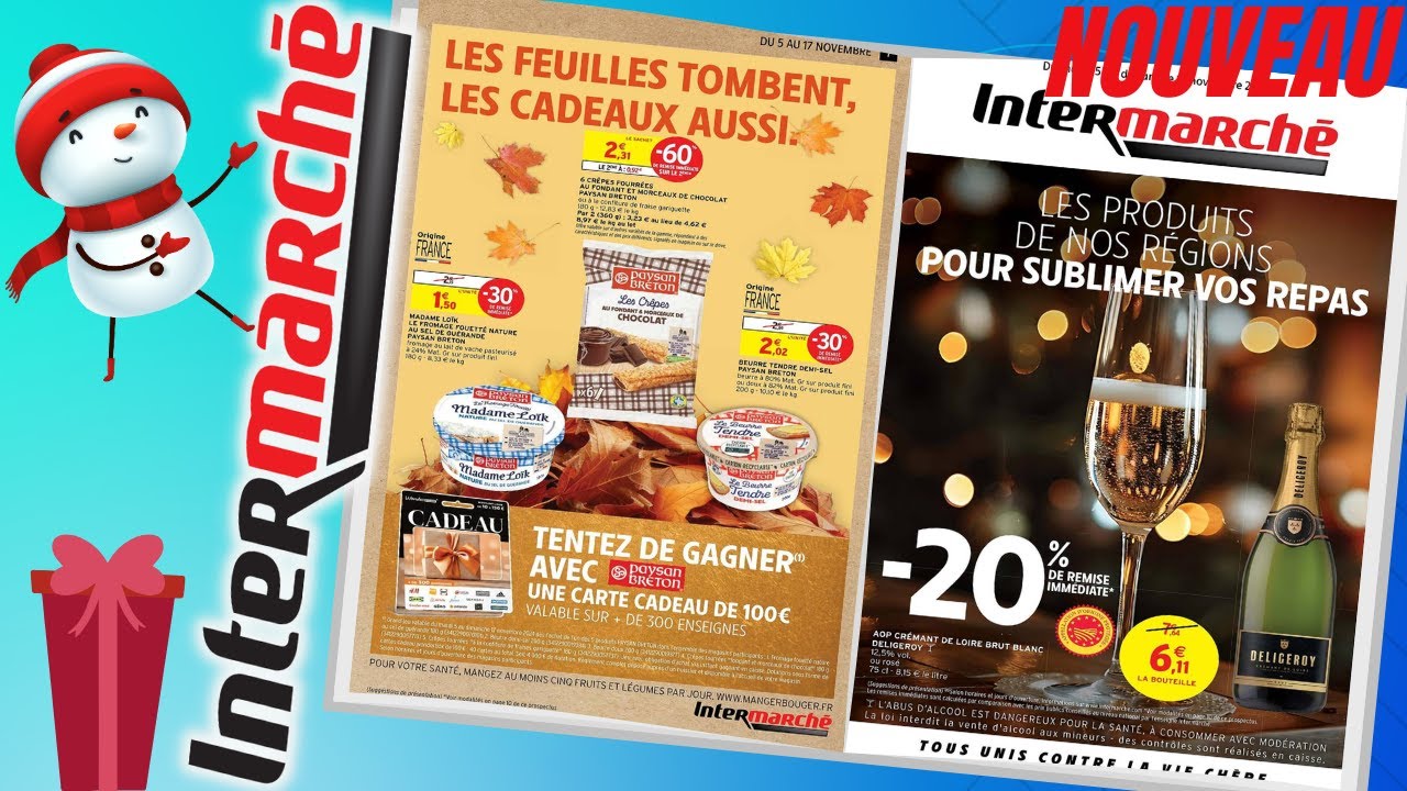 catalogue INTERMARCHÉ du 5 au 17 novembre 2024 🌞⛔ LES PRODUITS DE NOS