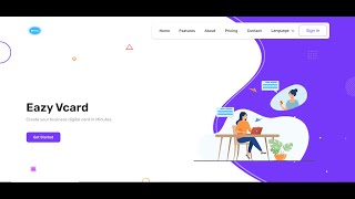 Eazy Vcard Promo || SAGA DIGITAL SOLUTIONS