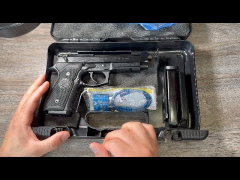 Beretta M9A1 - Unboxing, Takedown, and cleaning of brand-new