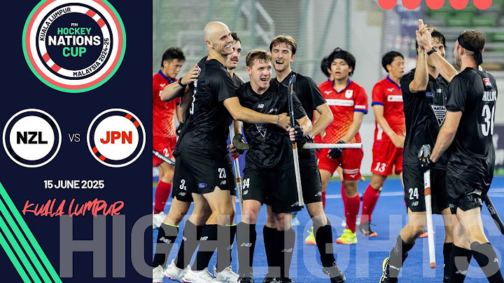 FIH Hockey Men's Nations Cup 2024-25 Highlights: New Zealand vs Japan | Match 3