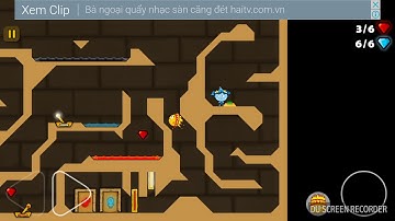 Level 8 - Fireboy in The Light Maze