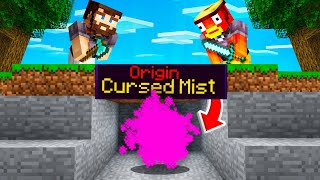 Minecraft Manhunt, But Im CURSED MIST...