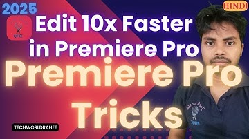 Edit 10x Faster in Premiere Pro With These Shortcuts! | That Will Save You HOURS! ⏱️