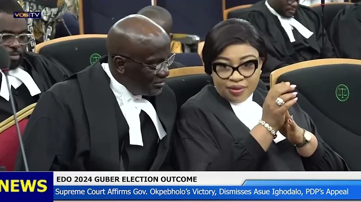 Supreme Court Dismisses Ighodalo’s Appeal, Affirms Okpebholo as Edo State Governor