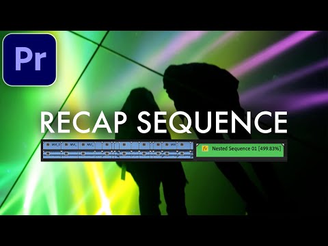 Adobe Premiere Pro CC: Speed Up Recap Sequence Effect (Fast Forward)
