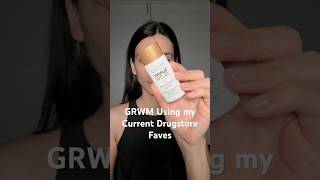 GRWM Using Drugstore Faves