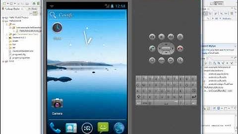 My first Android 4.0 HelloWorld Application