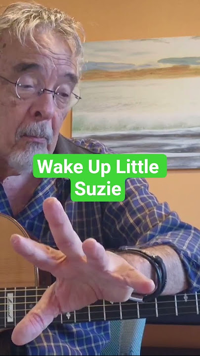 Wake Up Little Suzie (Short) #guitarcover