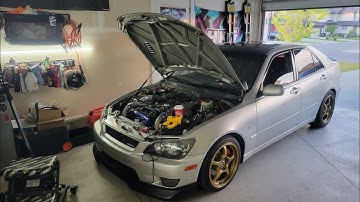 2JZGTE KNOCK / PING  - Compression Test time for the Is300 PLUS JDM EVO 7 ON THE WAY!!!