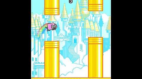 Chriz| Chriz Games| Flappy Nyan-My Highest Score!!!