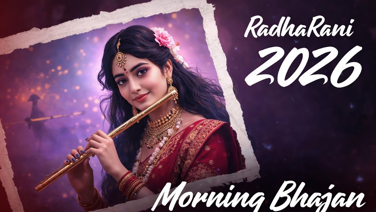 🌼Radha Rani Morning Bhajan 2026 | Peaceful Krishna Bhajan for Meditation & Positivity