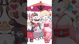 Mario and Peach edit cute❤️❤️❤️