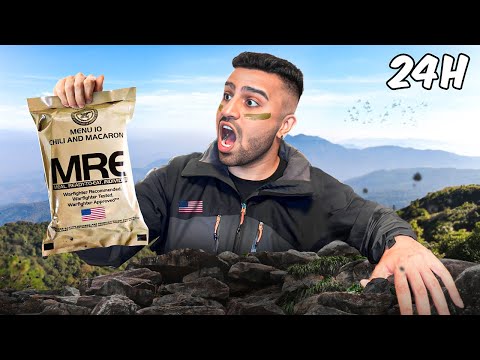 برای ۲۴ ساعت توی جنگل با تجهیزات ارتش آمریکا