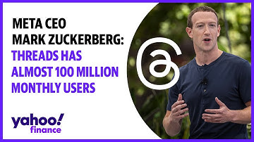 Meta reports record sales, CEO Mark  Zuckerberg: Threads has almost 100 million monthly users