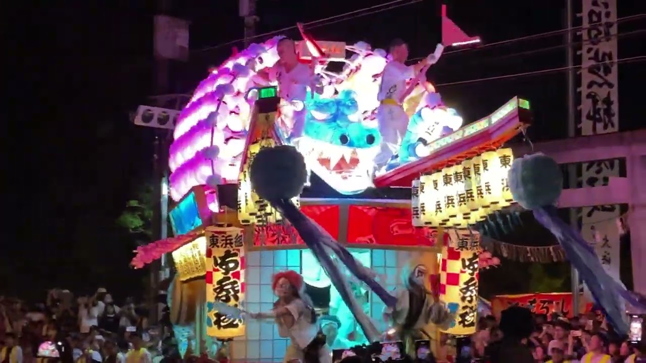 【ほぼノー編集】これが吉田町住吉の祭りです。