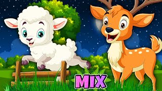 Životinjski šou - MIX 💜 Pesmice o životinjama 💛 Odabrane pesmice ❤️️ Eci Peci Pec 💚 Nursery Rhymes