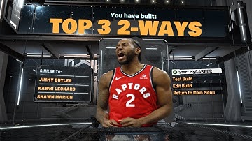 TOP 3 BEST 2-WAY BUILDS *PATCH 12* IN NBA 2K20! MOST OVERPOWERED BUILDS IN 2K20!
