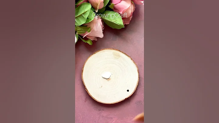 Decoupage on wood with Napkin - How to - decoupage for beginners