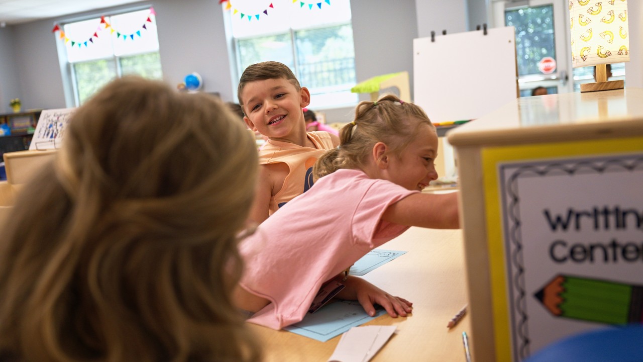 Little Learning How play-based learning helps children practice math and literacy ...