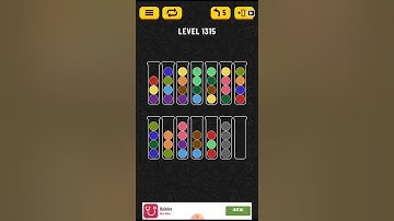 Ball sort puzzle level 1315