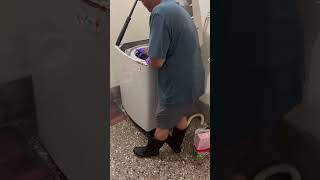大豐水管清洗職人 - 洗衣機清洗過程 大豐水管清洗職人 - 洗衣機清洗過程