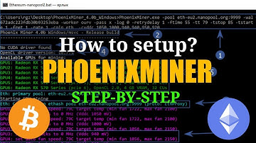 How to setup Phoenixminer for UnmineableGPU   Step by Step guide