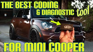 CHEAP DIY mini cooper DIAGNOSTICS with carly obd adapter and carly app