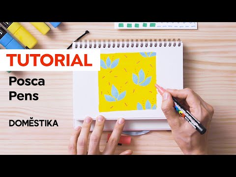 What You Need to Know To Use Posca Markers - Tutorial, Tips , & Tricks 