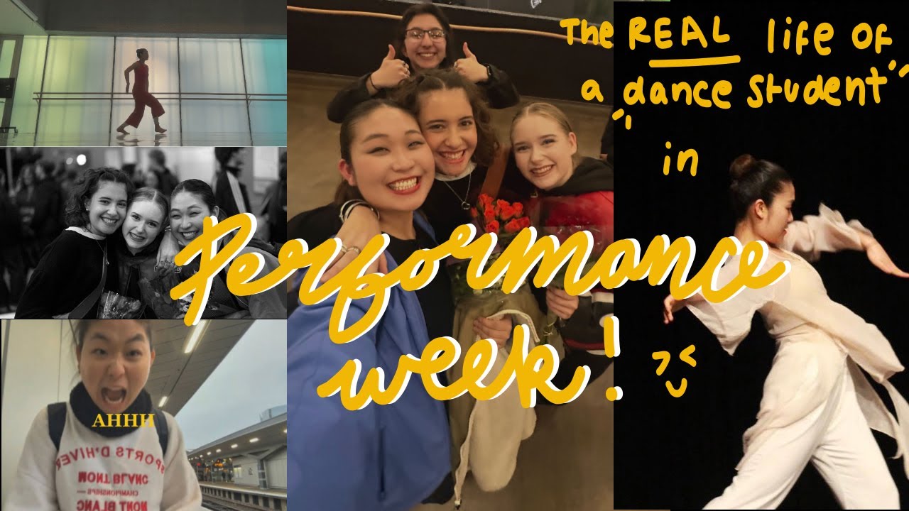 School Performance Group dance school performance week vlog ( 1st performance at school!) - YouTube