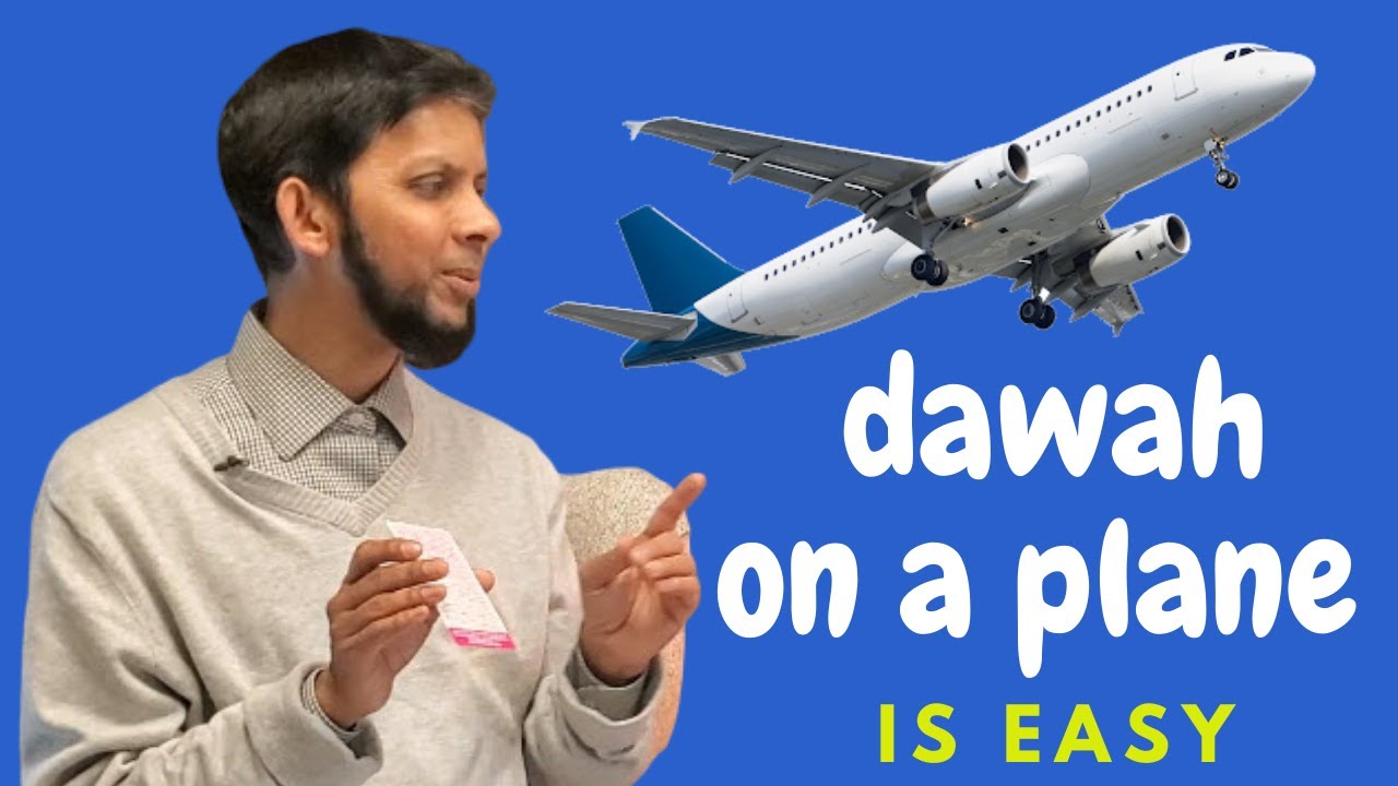 This is how I share Islam on a Plane