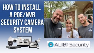 How To Install a POE NVR Security Camera System From Alibi Security