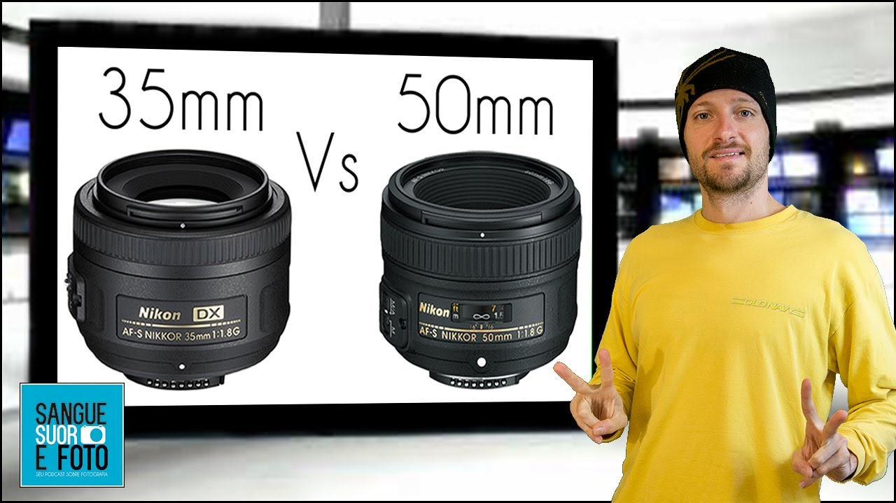 Lente 35mm ou 50mm? Qual Lente Comprar? lente 50mm ou 35mm qual lente é ...