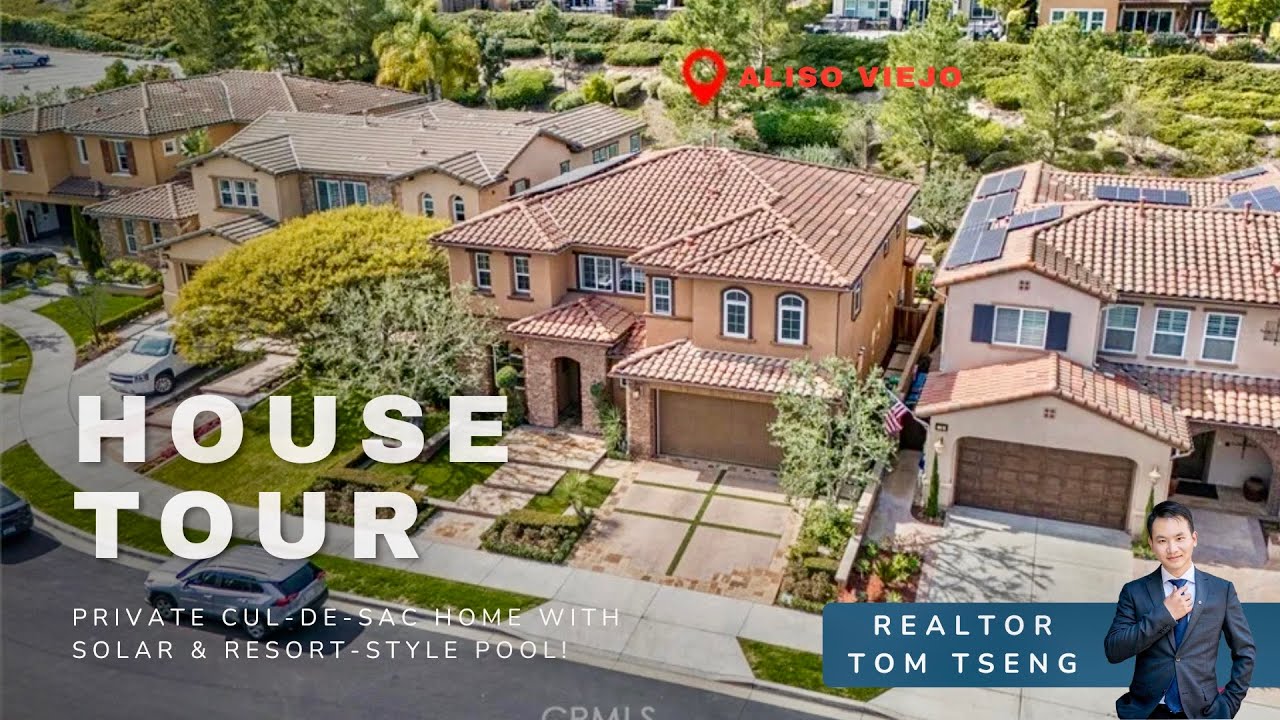 Aliso Viejo House Tour | Private Cul-de-Sac Home with Solar & Resort-Style Pool!