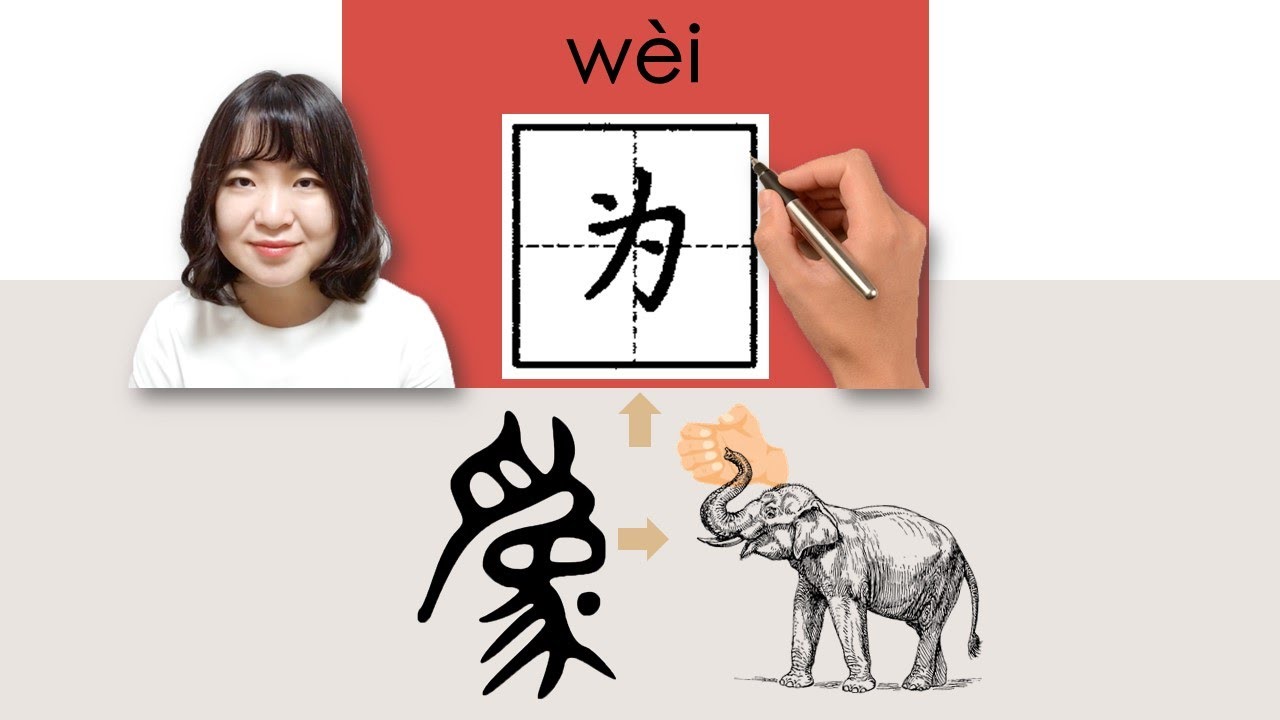 【NEW HSK2/3】_#HSK3#_为/為/wei/(for) How to Pronounce/Say/Write Chinese ...