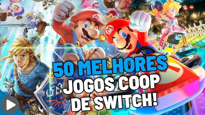 🎮👾18 OS MELHORES JOGOS MULTIPLAYER LOCAL DE SWITCH PARA JOGAR COM SEUS  AMIGOS 