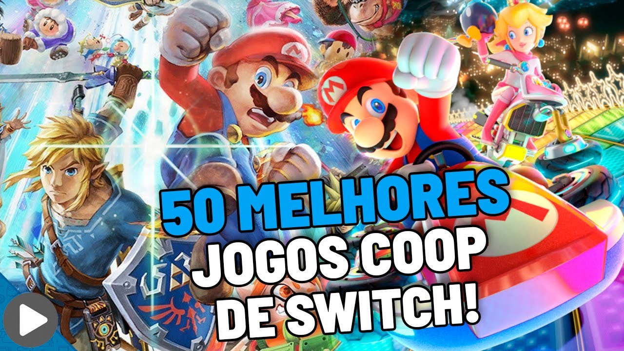 OS 50 MELHORES JOGOS DE NINTENDO SWITCH PARA 2 PESSOAS OU MAIS JOGADORES  (CO-OP) 