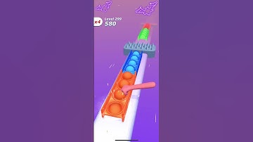 Pop It Run! 🌈   🟢  All Levels Gameplay Android, IOS #299 🎮