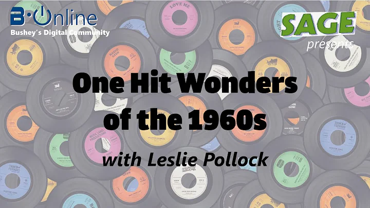 Sage - 25th May - One Hit Wonders of the 1960s - w...