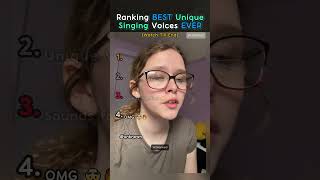 Ranking BEST Unique Singing Voices EVER