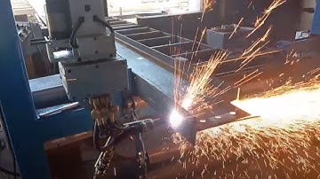 AMTEK Beam Coping Machine Dual Plasma Oxy Fuel