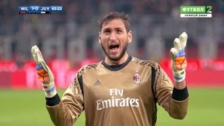 Gianluigi Donnarumma vs Juventus (Home) 2016-2017 HD 720p (DOWNLOAD IN DESCRIPTION)